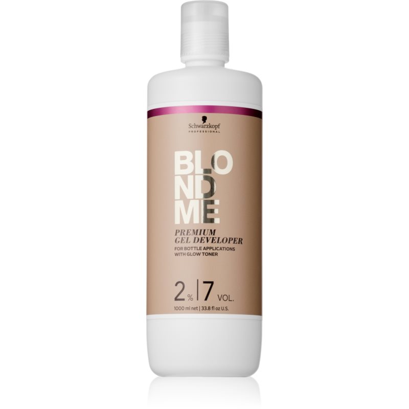 Schwarzkopf Professional Blondme Premium Gel Developer revelator de culoare 2% 1000 ml