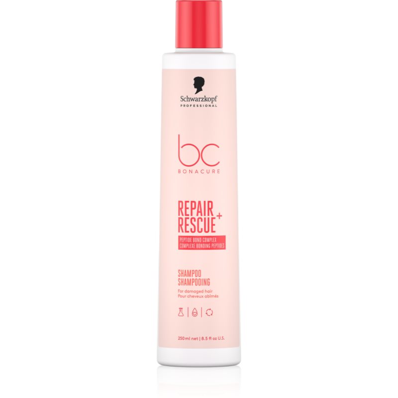 Schwarzkopf Professional BC Bonacure Repair Rescue+ șampon îngrijire pentru par deteriorat 250 ml