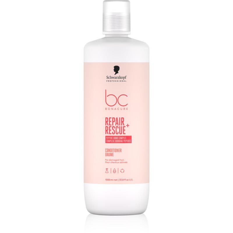 Schwarzkopf Professional BC Bonacure Repair Rescue+ balsam intensiv pentru par deteriorat 1000 ml