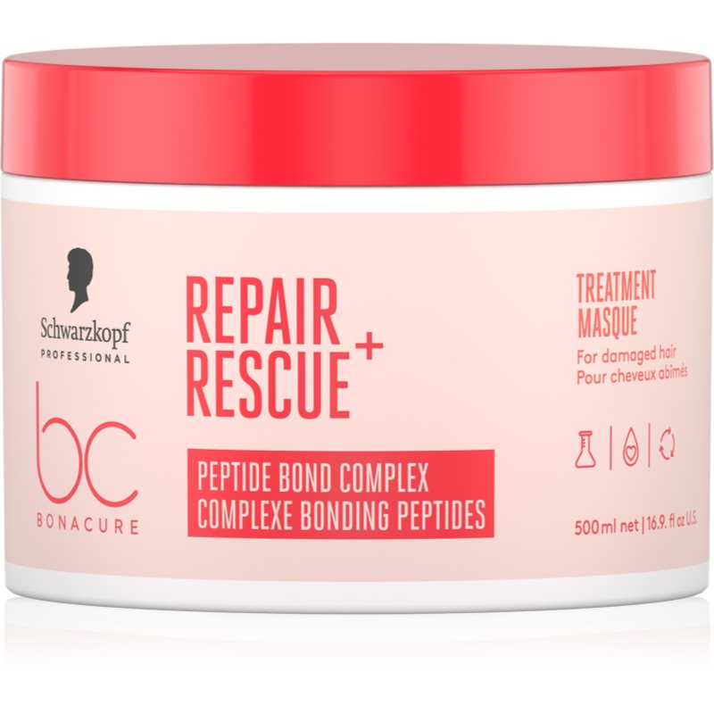 Schwarzkopf Professional BC Bonacure Repair Rescue+ Masca intens hrănitoare pentru par deteriorat 500 ml