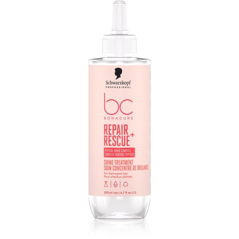 Schwarzkopf Professional BC Bonacure Repair Rescue+ produs concentrat pentru ingrijire pentru par deteriorat 200 ml