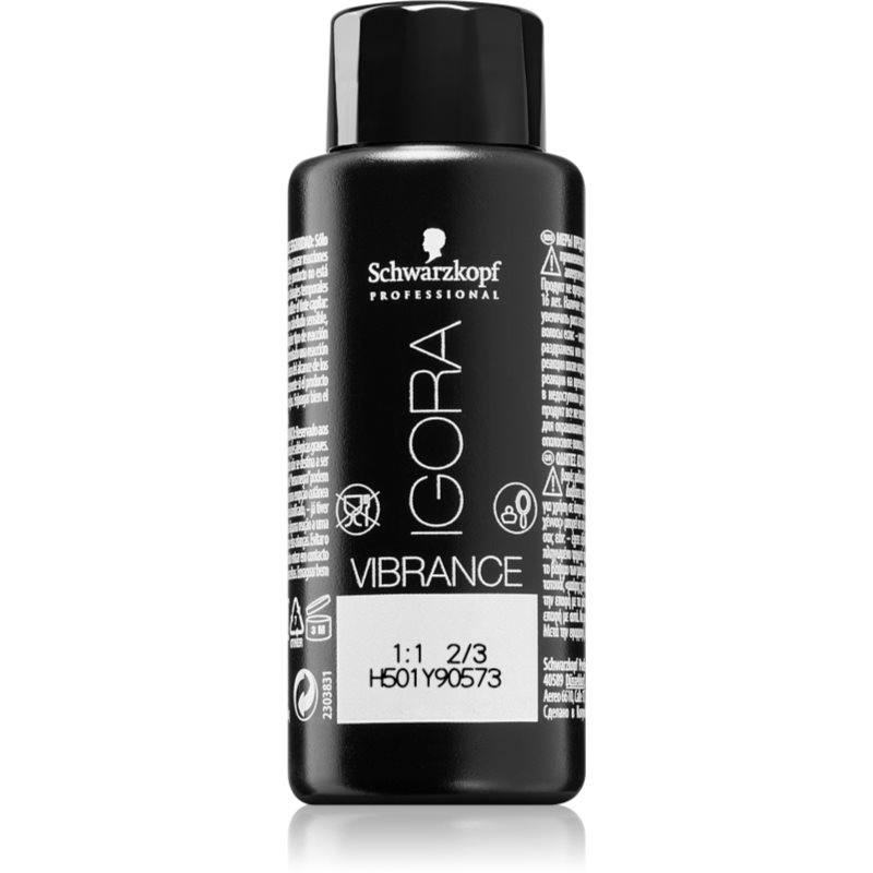 Schwarzkopf Professional IGORA Vibrance vopsea de păr semi-permanentă culoare 7-21 Medium Blonde Ash Cendré 60 ml