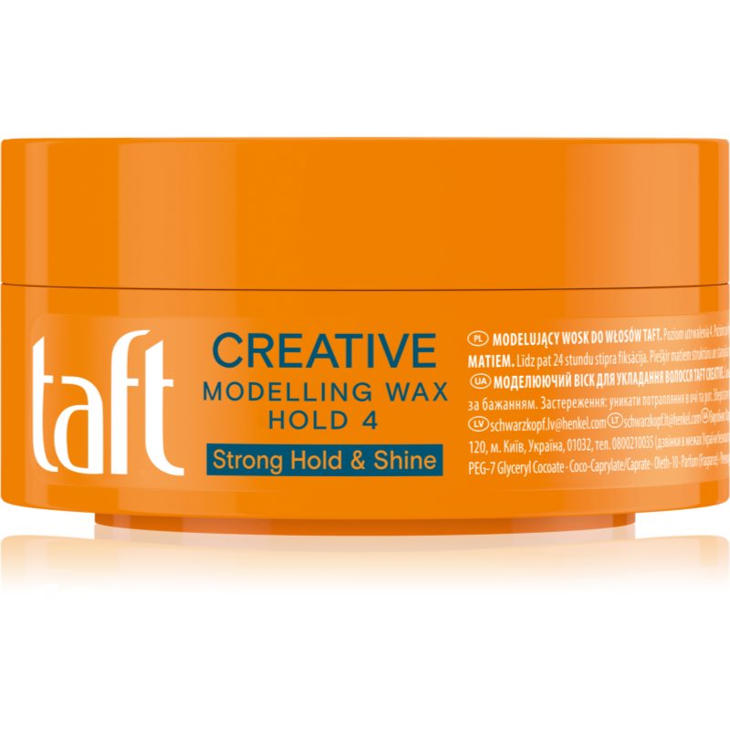 Schwarzkopf Taft Looks Creative ceară modelatoare fixare ultra-puternica 75 ml