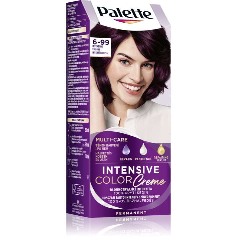 Schwarzkopf Palette Intensive Color Creme Culoare permanenta pentru par culoare 6-99 (V5) Intense Violet 1 buc