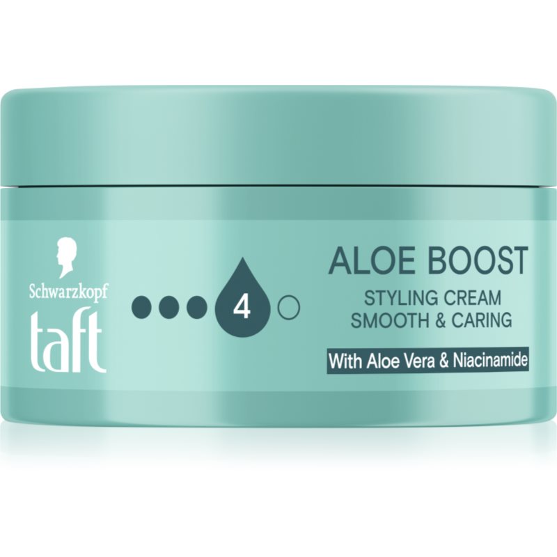 Schwarzkopf Taft Aloe Boost cremă hidratantă de coafat 100 ml