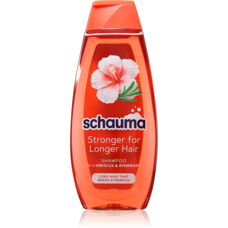 Schwarzkopf Schauma Stronger For Longer Hair sampon fortifiant pentru păr lung Hibiscus & Rosemary 400 ml