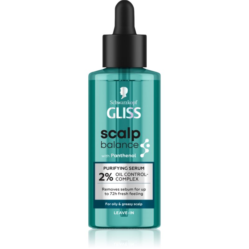 Schwarzkopf Gliss Scalp Balance Ser pentru scalp curățare profundă pentru par gras 100 ml