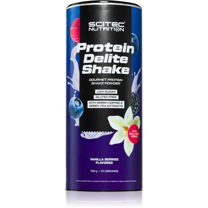 Scitec Nutrition Protein Delite Shake amestec pentru cocteil cu proteine aroma Vanilla Berries 700 g