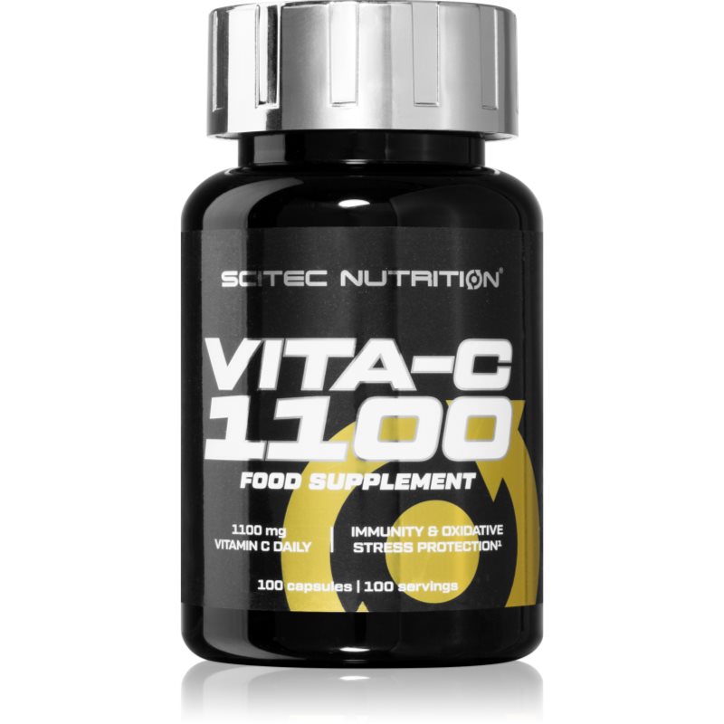 Scitec Nutrition Vita-C 1000 tablete pentru susținerea sistemului imunitar și a sănătății dinților 100 tbl