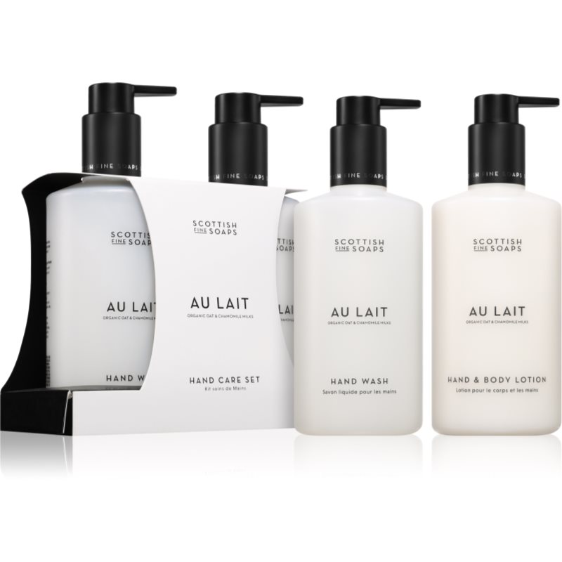 Scottish Fine Soaps Au Lait set cadou de maini