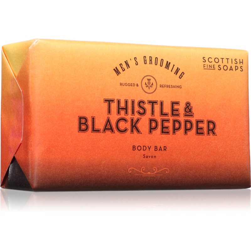 Scottish Fine Soaps Thistle & Black Pepper săpun solid 220 g
