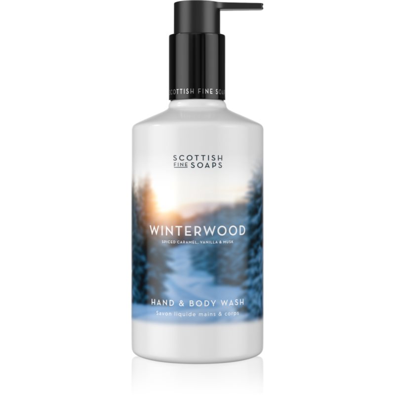 Scottish Fine Soaps Winterwood săpun lichid pentru maini si corp 300 ml