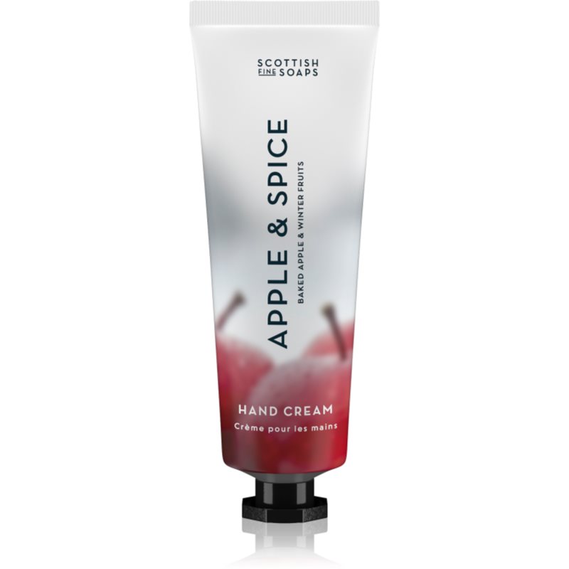Scottish Fine Soaps Apple &amp; Spice crema de maini pentru piele uscata 30 ml