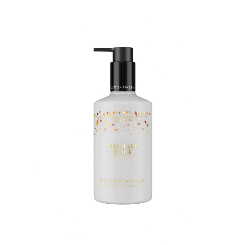 Scottish Fine Soaps Orchard Spice Hand & Body Lotion lapte hidratant pentru maini si corp 300 ml