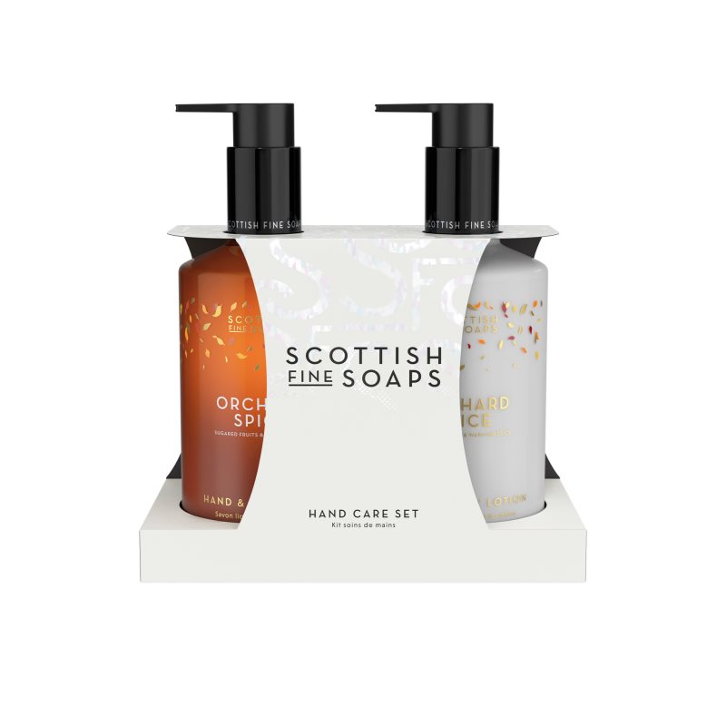 Scottish Fine Soaps Orchard Spice Hand Care Set set cadou de maini