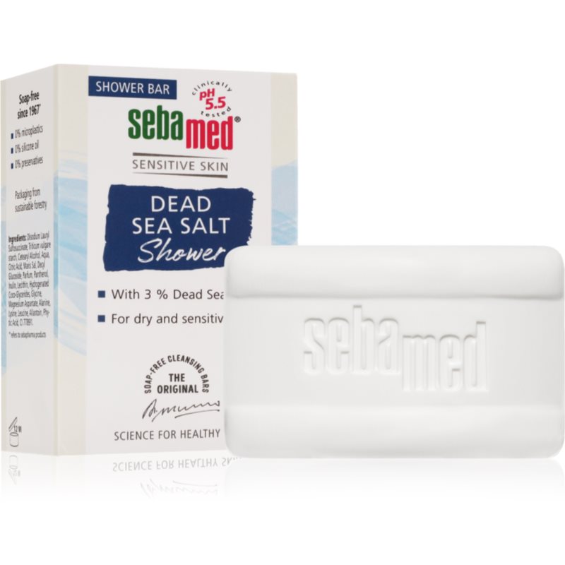 Sebamed Sensitive Skin Dead Sea Salt Shower syndet pentru piele uscata si sensibila 100 g