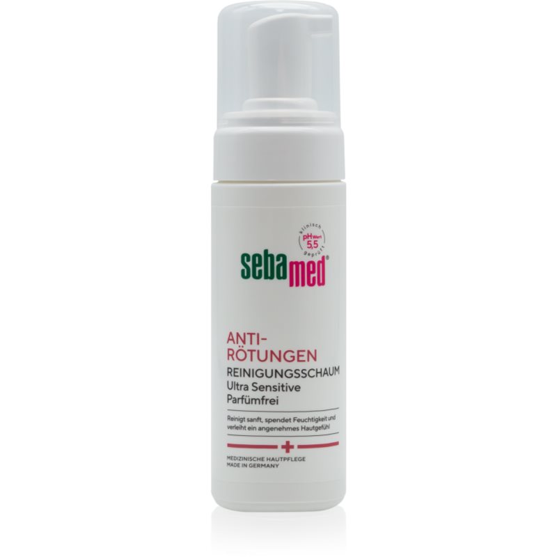 Sebamed Anti-Redness demachiant spumant delicat pentru piele sensibila si inrosita 150 ml