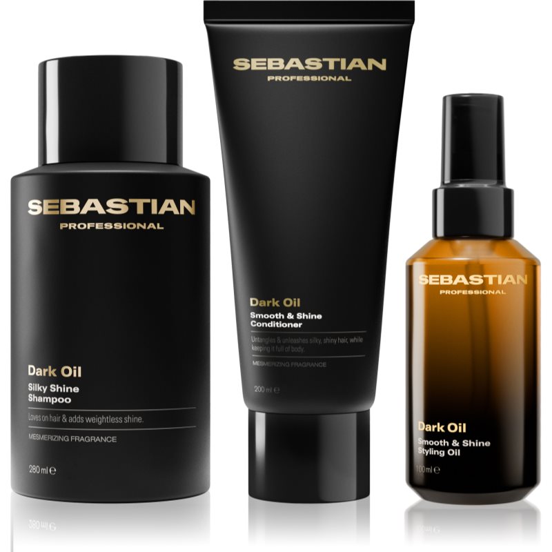 Sebastian Professional Dark Oil Set set pentru un par stralucitor si catifelat