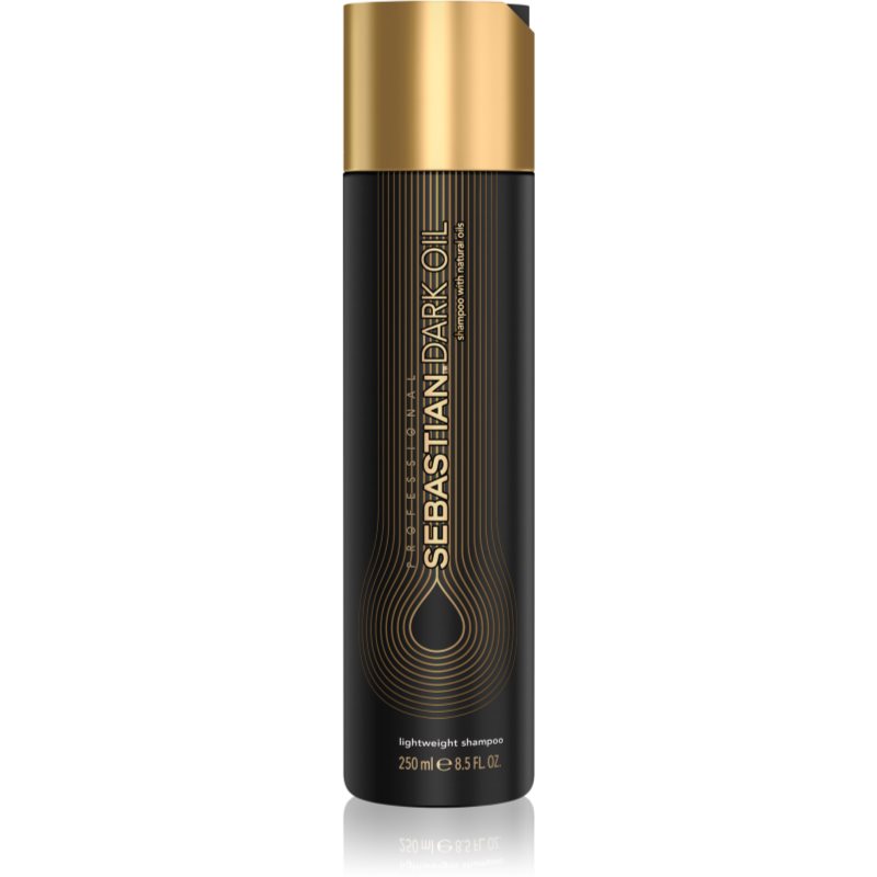 Sebastian Professional Dark Oil sampon hidratant pentru un par stralucitor si catifelat 250 ml