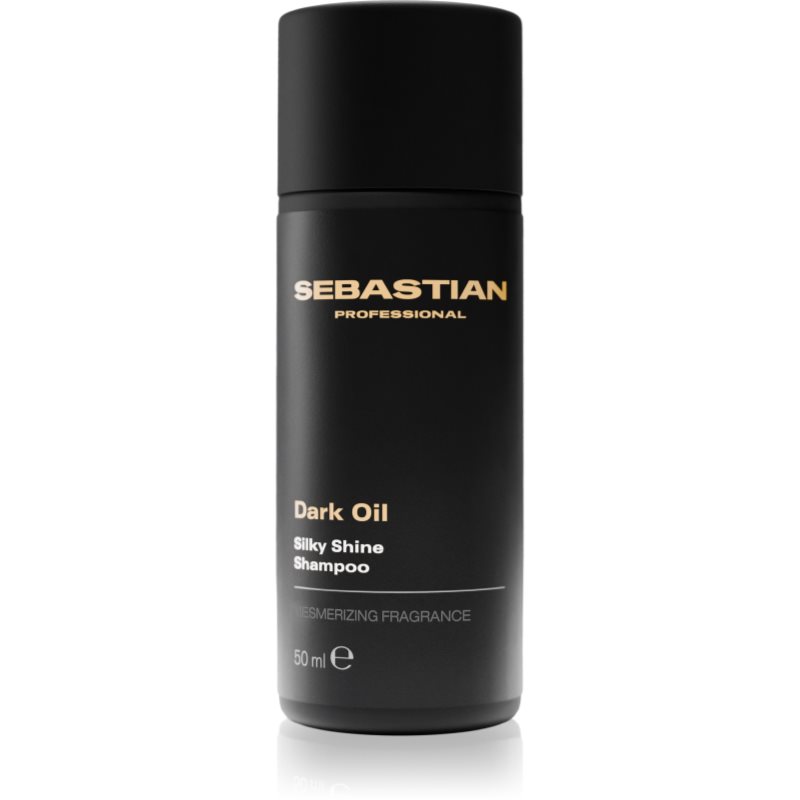 Sebastian Professional Dark Oil sampon hidratant pentru un par stralucitor si catifelat 50 ml