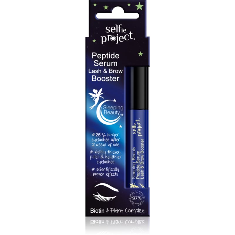 Selfie Project Peptide Serum Lash &amp; Brow Booster ser pentru gene pentru sprâncene 3 ml