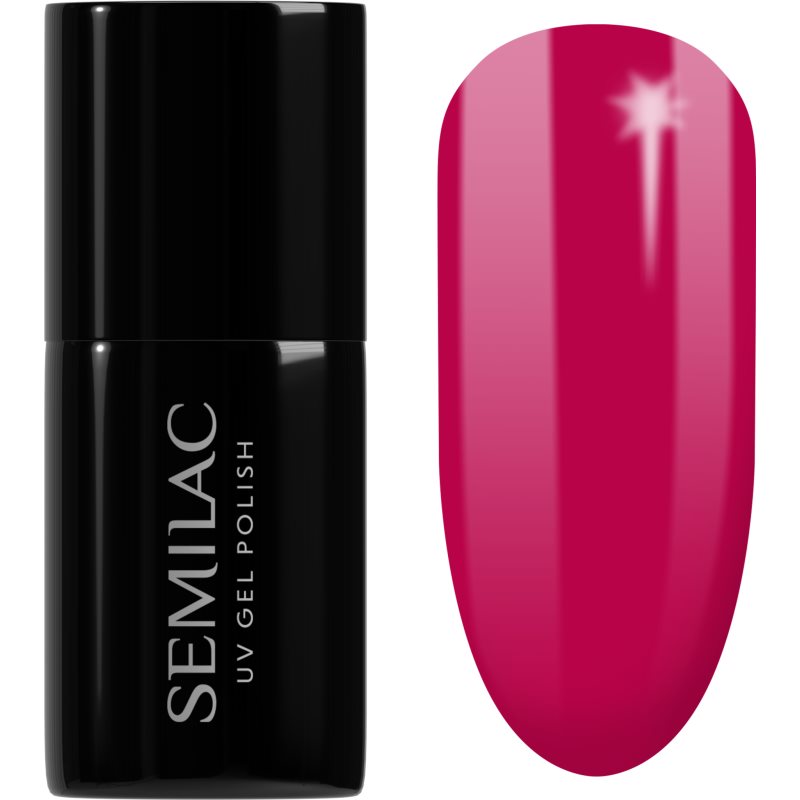 Semilac UV Hybrid Tropical Drinks Gel-Nagellack Farbton 103 Elegant Raspberry 7 ml