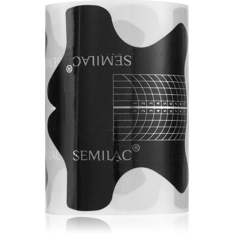 Semilac Shaper Wide Nail Forms șabloane pentru unghii 100 buc