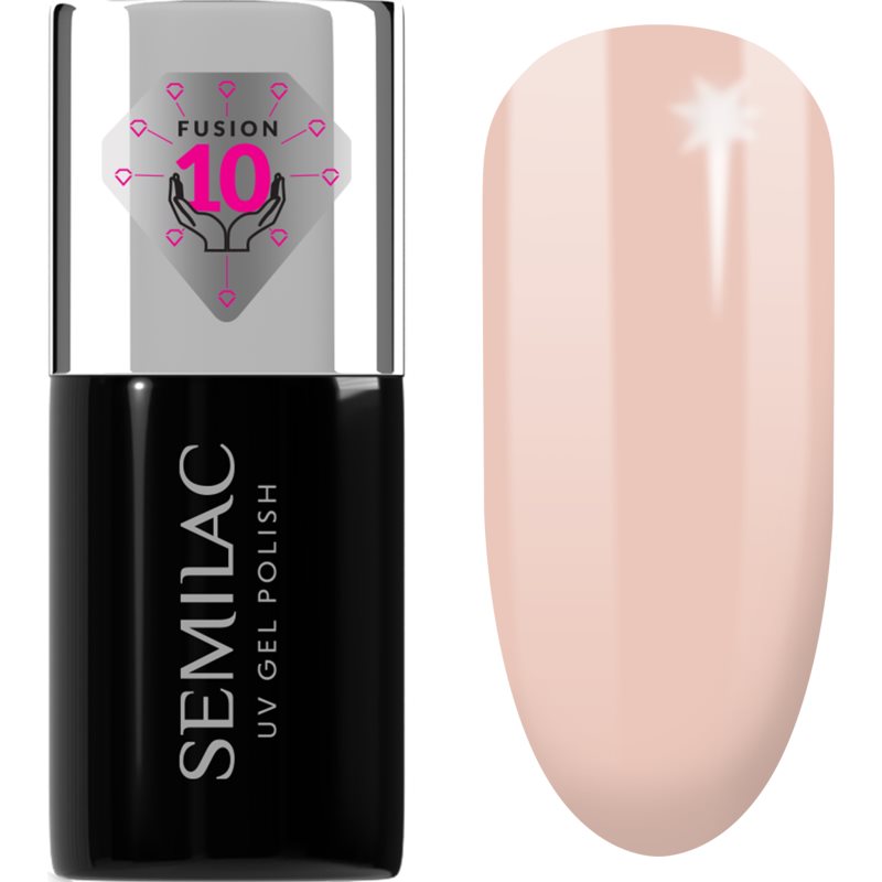 Semilac UV Hybrid Extend Care 5in1 lac de unghii sub forma de gel cu efect de nutritiv culoare 816 Pale Nude 7 ml