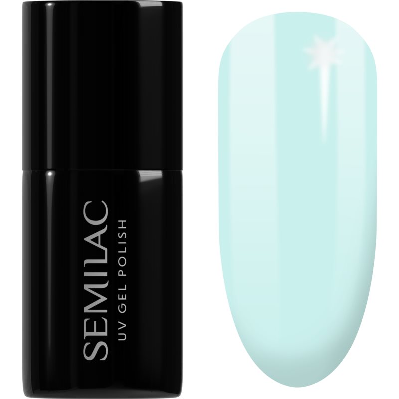 Semilac UV Hybrid Closer Again lac de unghii sub forma de gel culoare 387 Mint Refresh 7 ml