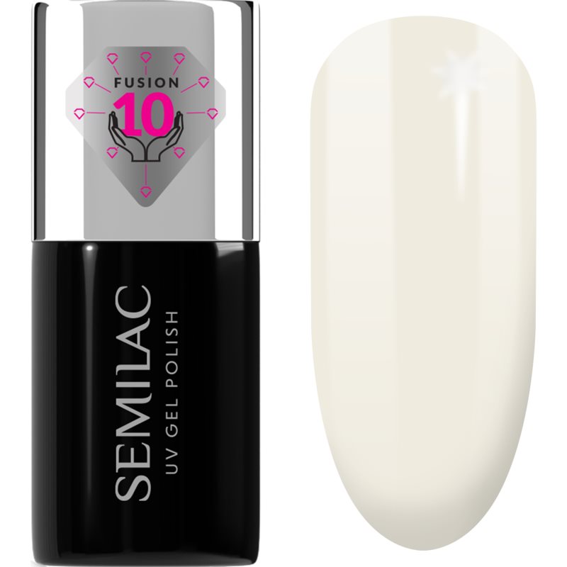 Semilac UV Hybrid Extend Care 5in1 lac de unghii sub forma de gel cu efect de nutritiv culoare 820 Light Gray 7 ml