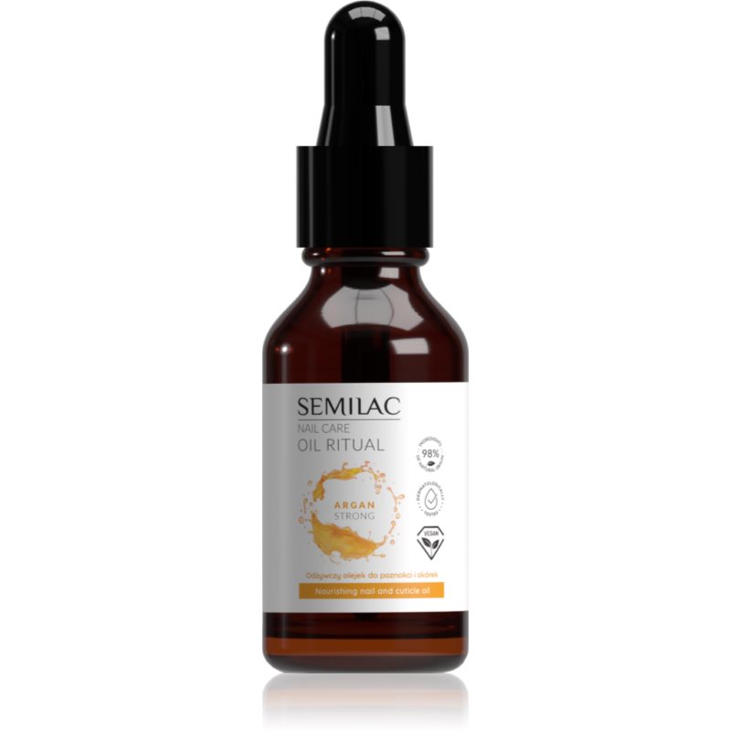 Semilac Nail Care Nourishing oil ulei hrănitor pentru unghii și cuticule 11 ml Semilac Nail Care Nourishing oil ulei hrănitor pentru unghii și cuticule 11 ml