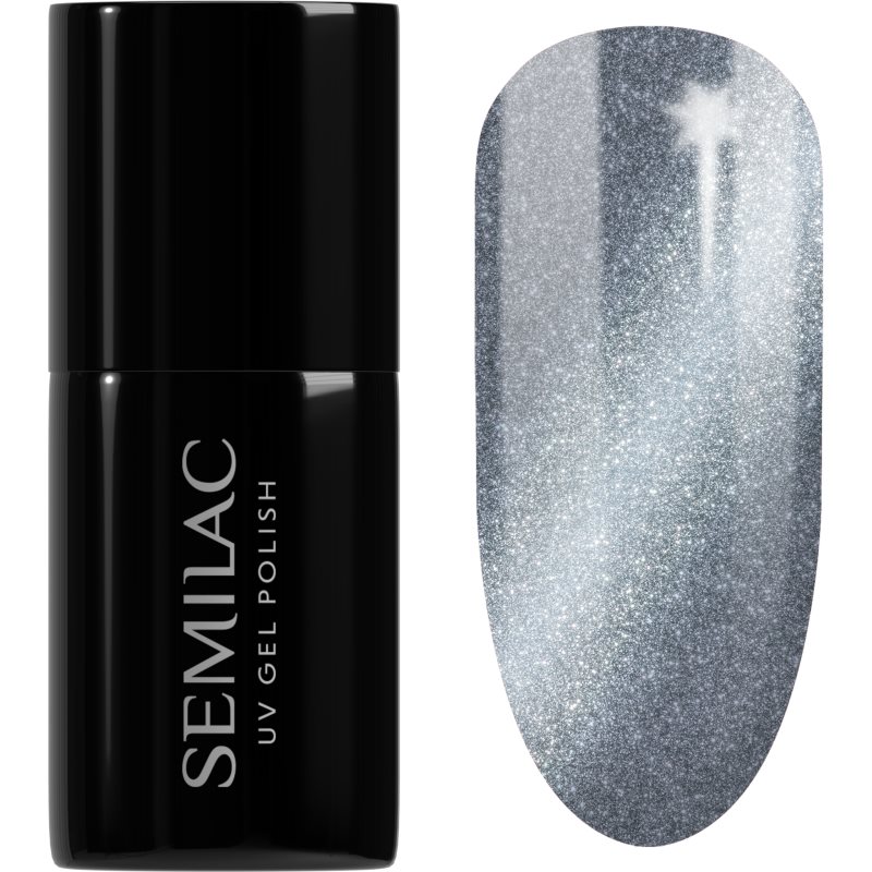 Semilac UV Hybrid Silk Effect unghii cu gel folosind UV / lampă cu LED culoare 465 Luxury Chillout 7 ml