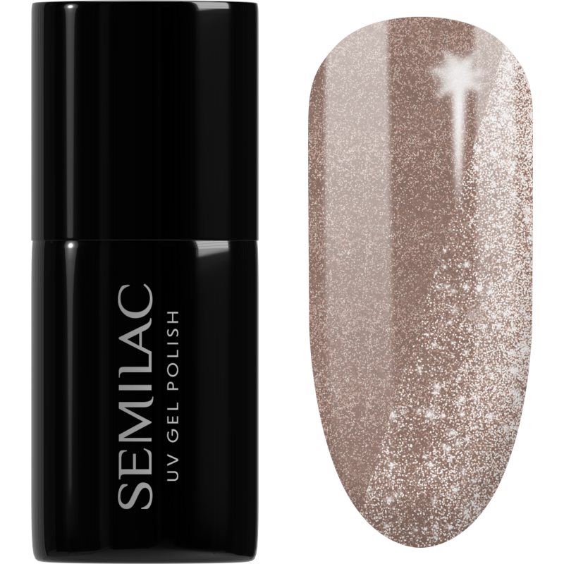 Semilac UV Hybrid New YEAAH unghii cu gel folosind UV / lampă cu LED culoare 408 Less Sugar 7 ml