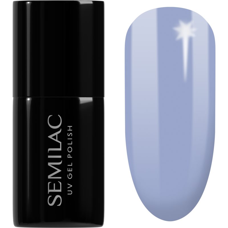 Semilac UV Hybrid Pastelowe Neony unghii cu gel folosind UV / lampă cu LED culoare 603 Summer Sky 7 ml