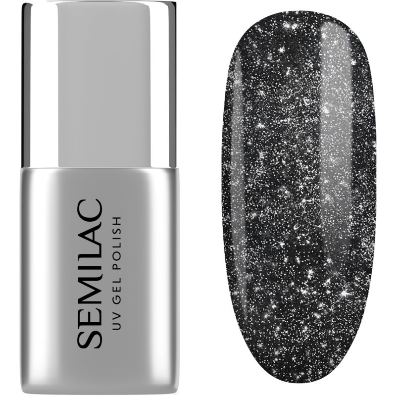 Semilac UV Gel Top Flash ON strat de acoperire pentru protecție perfectă și strălucire intensă culoare T21 7 ml