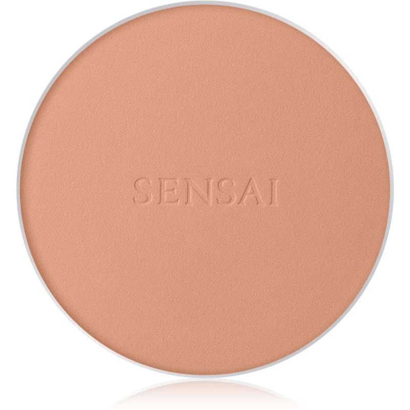 Sensai Total Finish pudra machiaj rezervă culoare TF 204 Almond Beige, SPF 10 11 g