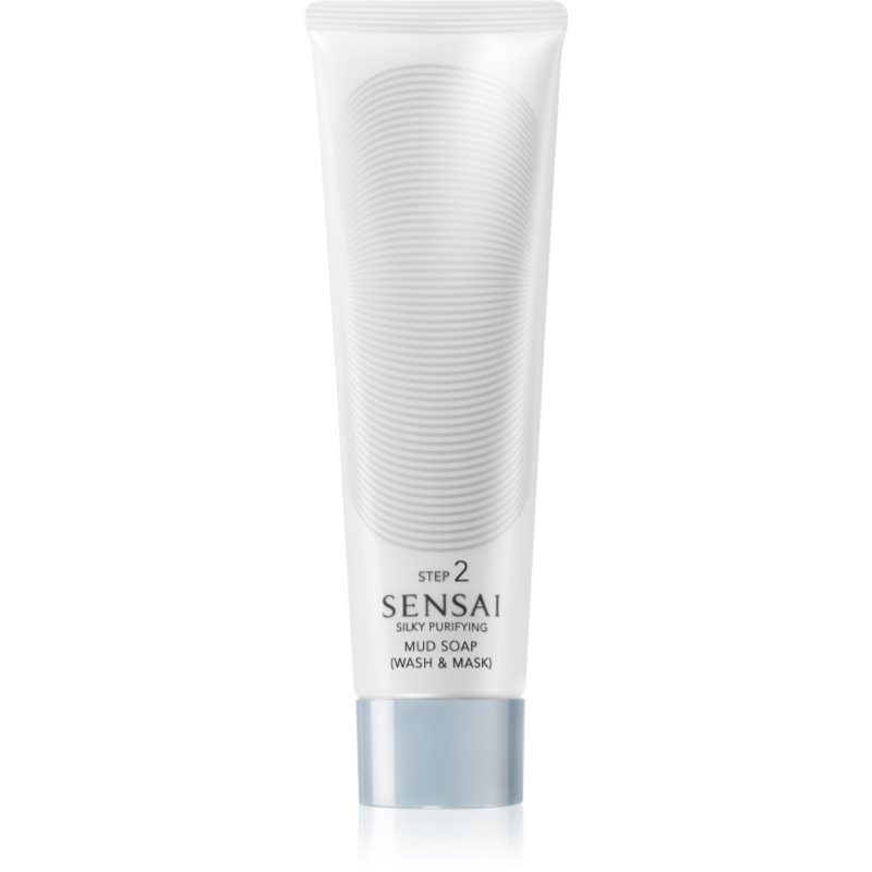 Sensai Silky Purifying Mud Soap (Wash & Mask) sapun si masca 2 in 1 125 ml