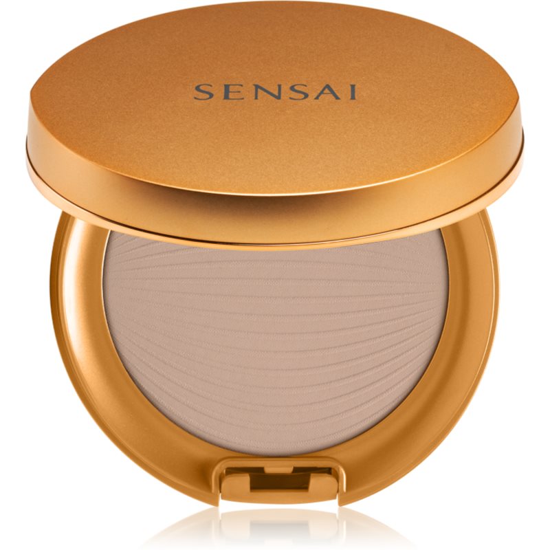 Sensai Silky Bronze Natural Veil Compact pudra compacta pentru strălucirea și netezirea pielii culoare SC03 Medium 8,5 g