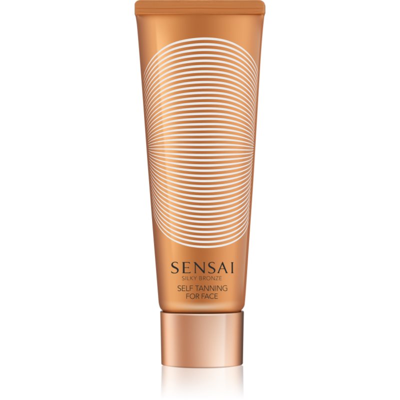 Sensai Silky Bronze Self Tanning For Face gel crema bronzanta pentru fata 50 ml
