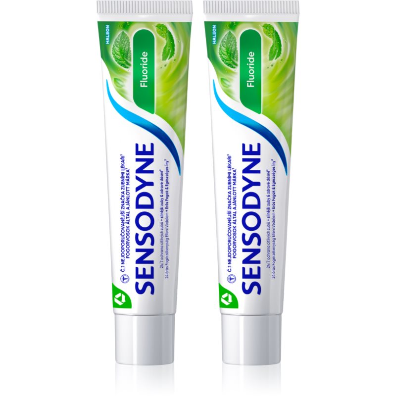 Sensodyne Fluoride pastă de dinți pentru dinti sensibili 2x75 ml