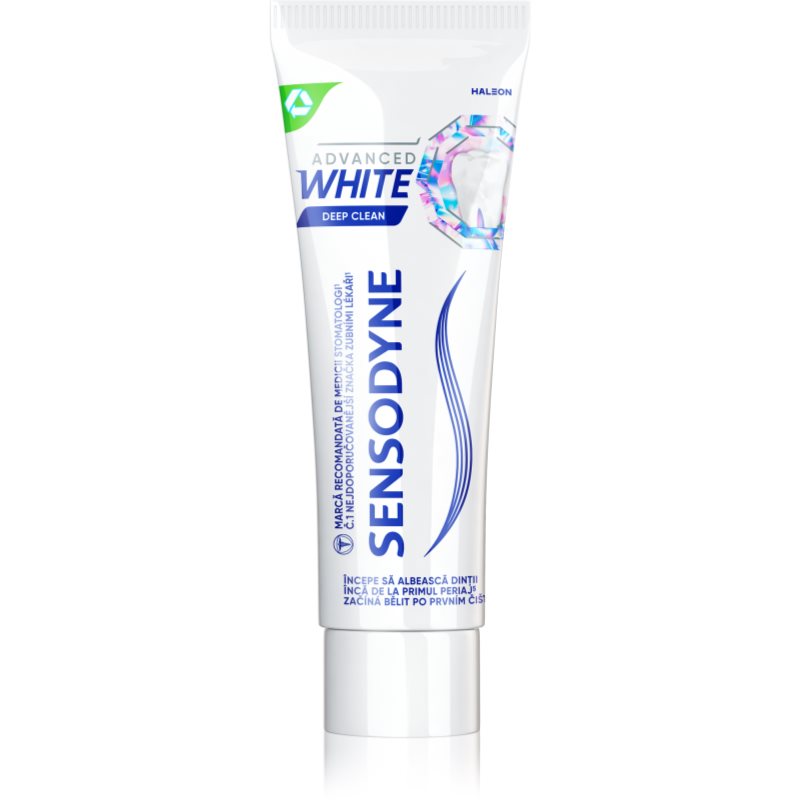 Sensodyne Advanced White Deep Clean pasta de dinti pentru albire 75 ml