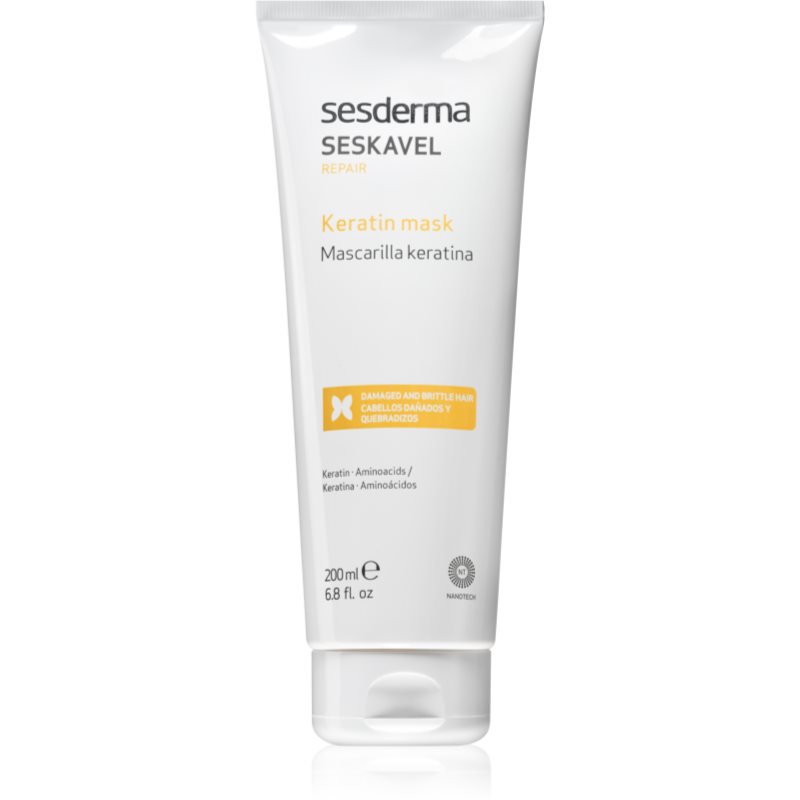 Sesderma Seskavel Repair masca cu keratina pentru par deteriorat 200 ml