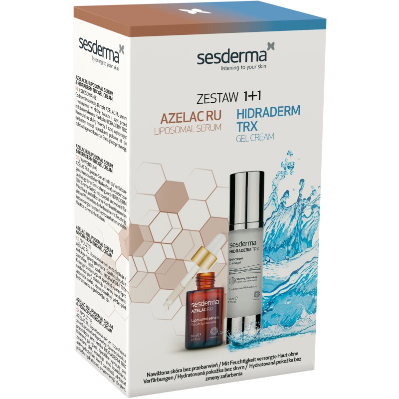 Sesderma Azelac RU + Hidraderm TRX Set set cadou de Crăciun impotriva petelor intunecate