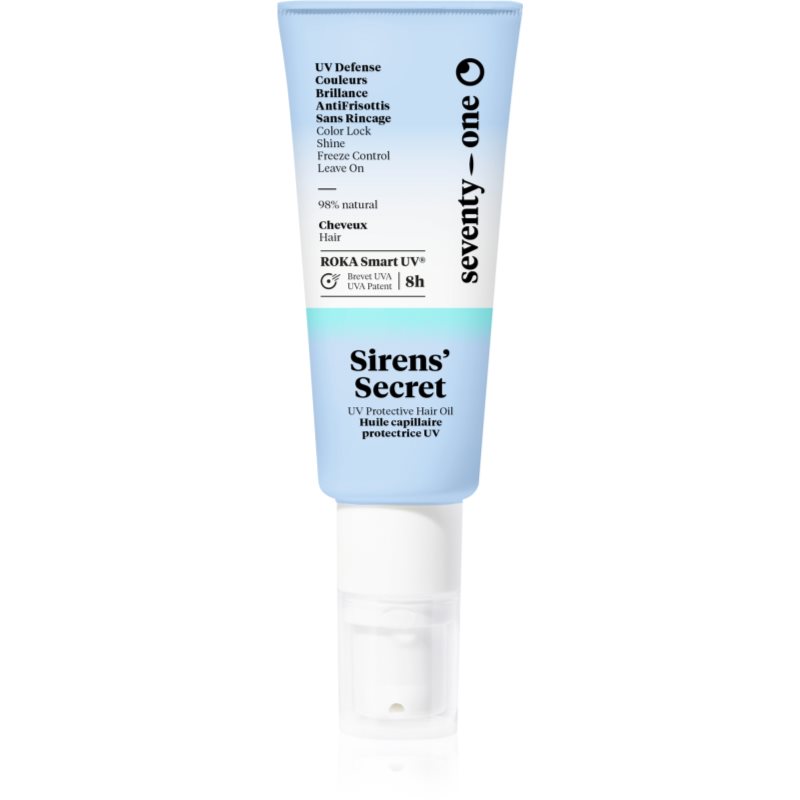 SeventyOne Siren\'s Secret Ulei protector de păr pentru protecție solară 50 ml
