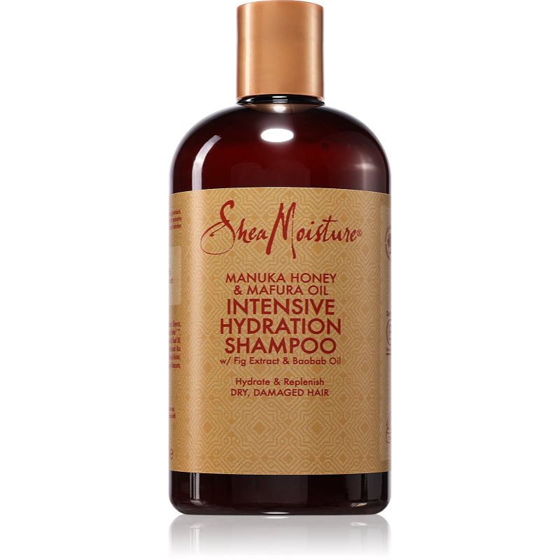 Shea Moisture Manuka Honey & Mafura Oil șampon intens hidratant pentru păr uscat și deteriorat 384 ml