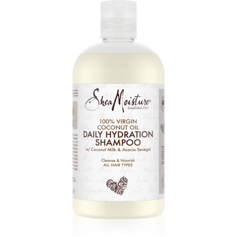 Shea Moisture 100% Virgin Coconut Oil sampon hidratant 384 ml