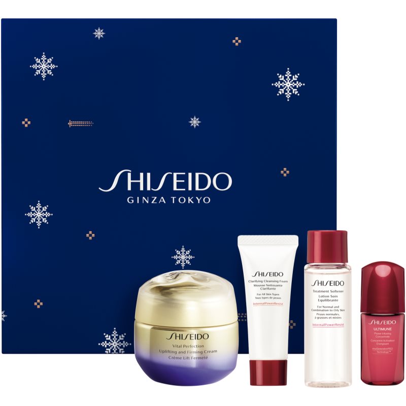 Shiseido Vital Perfection Holiday Kit Set Cadou (pentru Protectia Tenului)