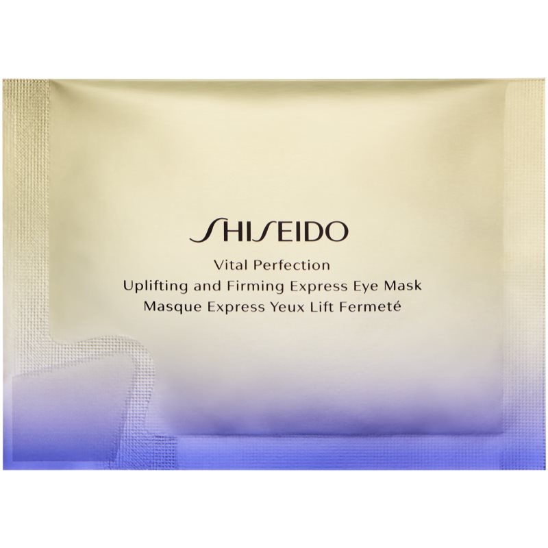 Shiseido Vital Perfection Uplifting & Firming Express Eye Mask masca cu efect de lifting si fermitate zona ochilor 12 buc