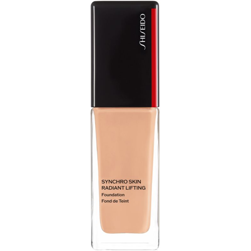 Shiseido Synchro Skin Radiant Lifting Foundation Advanced machiaj pentru lifting cu efect de stralucire SPF 30 culoare 260 Cashmere 30 ml