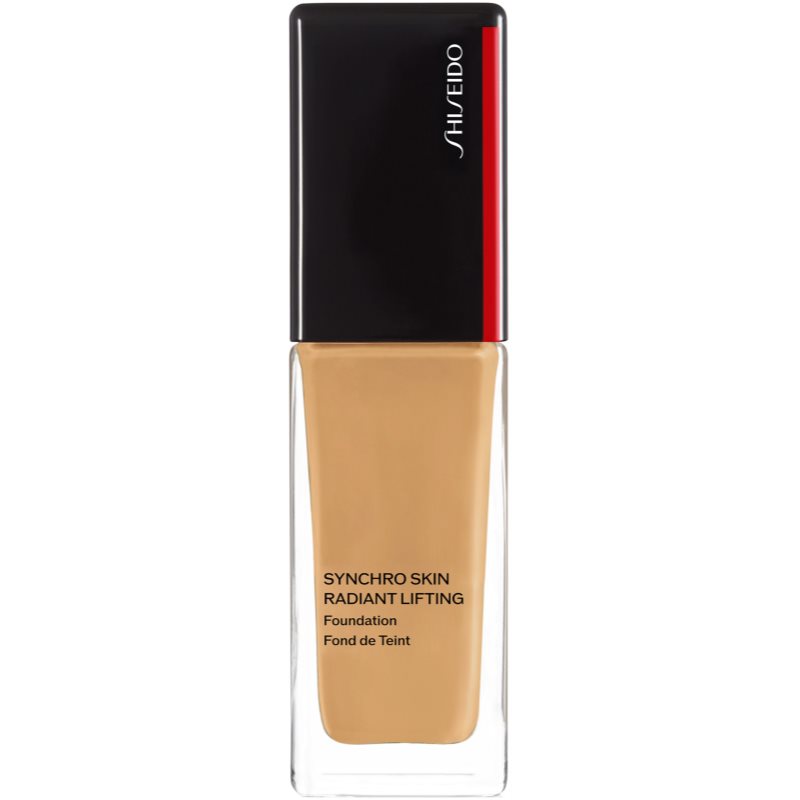 Shiseido Synchro Skin Radiant Lifting Foundation Advanced machiaj pentru lifting cu efect de stralucire SPF 30 culoare 340 Oak 30 ml